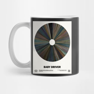 minimal_Baby Driver Warp Barcode Movie Mug